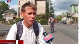 Ремонт дорожнього покриття у Хусті