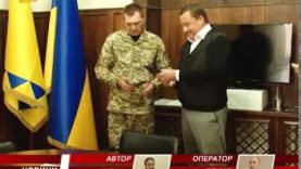 Нагородження героя у Мукачеві