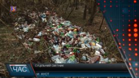 У Зарічному Хуста берег річки перетворили на сміттєзвалище