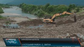 На Хустщині відновлюють дамбу, зруйновану торішнім паводком