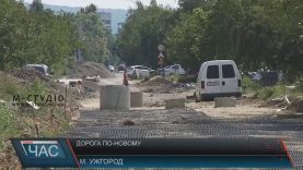 Дорогу в Ужгороді будують по-новому – із застосуванням георешітки