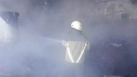 На пожежі в цеху біля Ужгорода вдалося запобігти вибуху