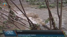 У Перечинському районі затопило двори, будинки і городи
