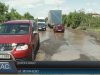 На Мукачівській об’їзній після дощу утворюються суцільні озера