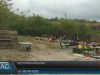 На центральному кладовищі Мукачева вода розмиває могили