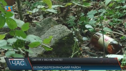 У закарпатських лісах і річках сміття не меншає