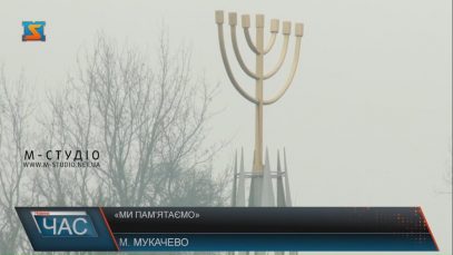 Жертв Голокосту в Мукачеві вшаували зі свічками і плакатами «We remember»