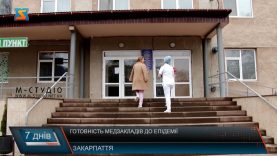 Готовність медзакладів до епідемії