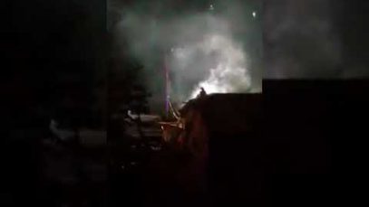 Черговий підпал? У Мукачеві горів супермаркет “Алма”