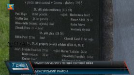 Пам’яті загиблих у Першій світовій війні