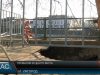 Провалля в центрі міста. Обвалилася бруківка