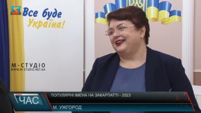 Популярні імена на Закарпатті -2023