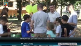 Майданчик для гри у настільний теніс