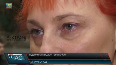 Відзначили волонтерів краю