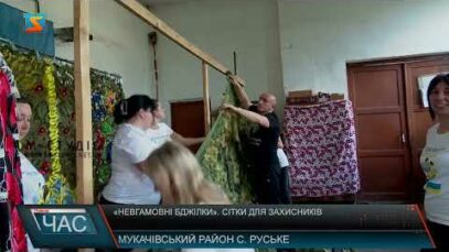 «Невгамовні бджілки». Сітки для захисників